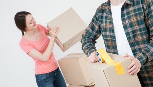 Organized business archives and document storage in Fulham