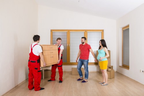 Organised secure storage space for Fulham residents